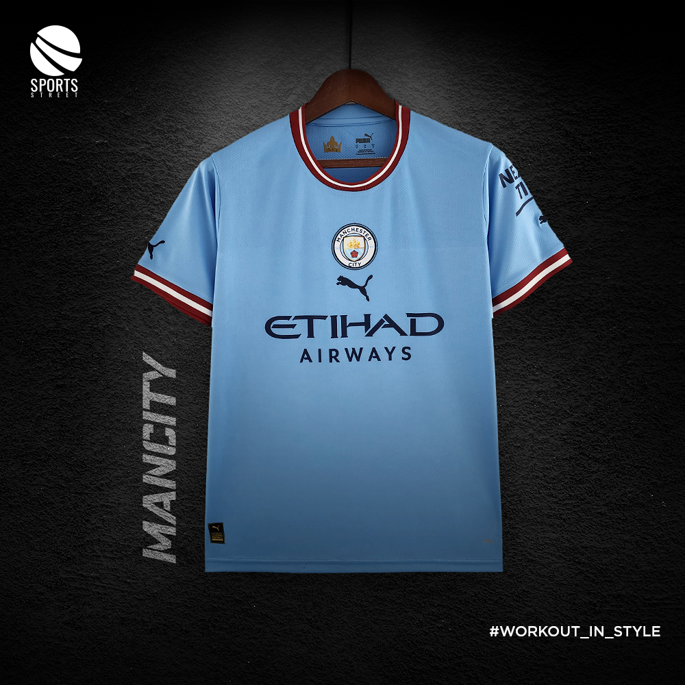 MAN City Home Jersey 22-23